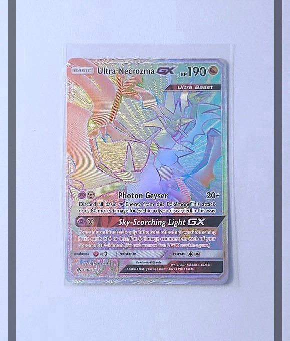 Ultra Necrozma Gx 140/131 FLI Pokemon ENG-NM