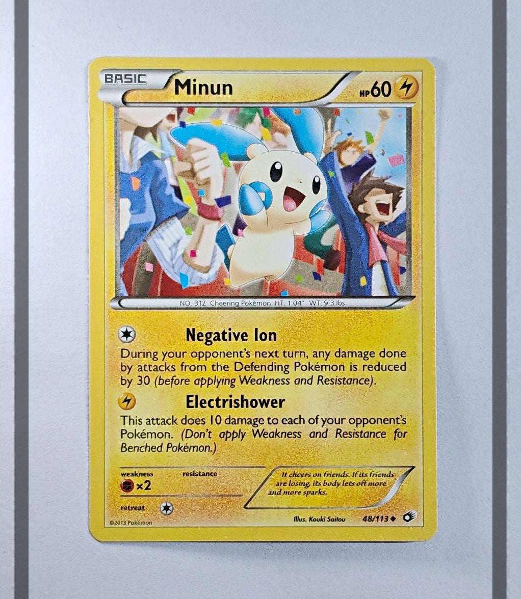 Minun 48/113 LTR Pokemon ENG-NM