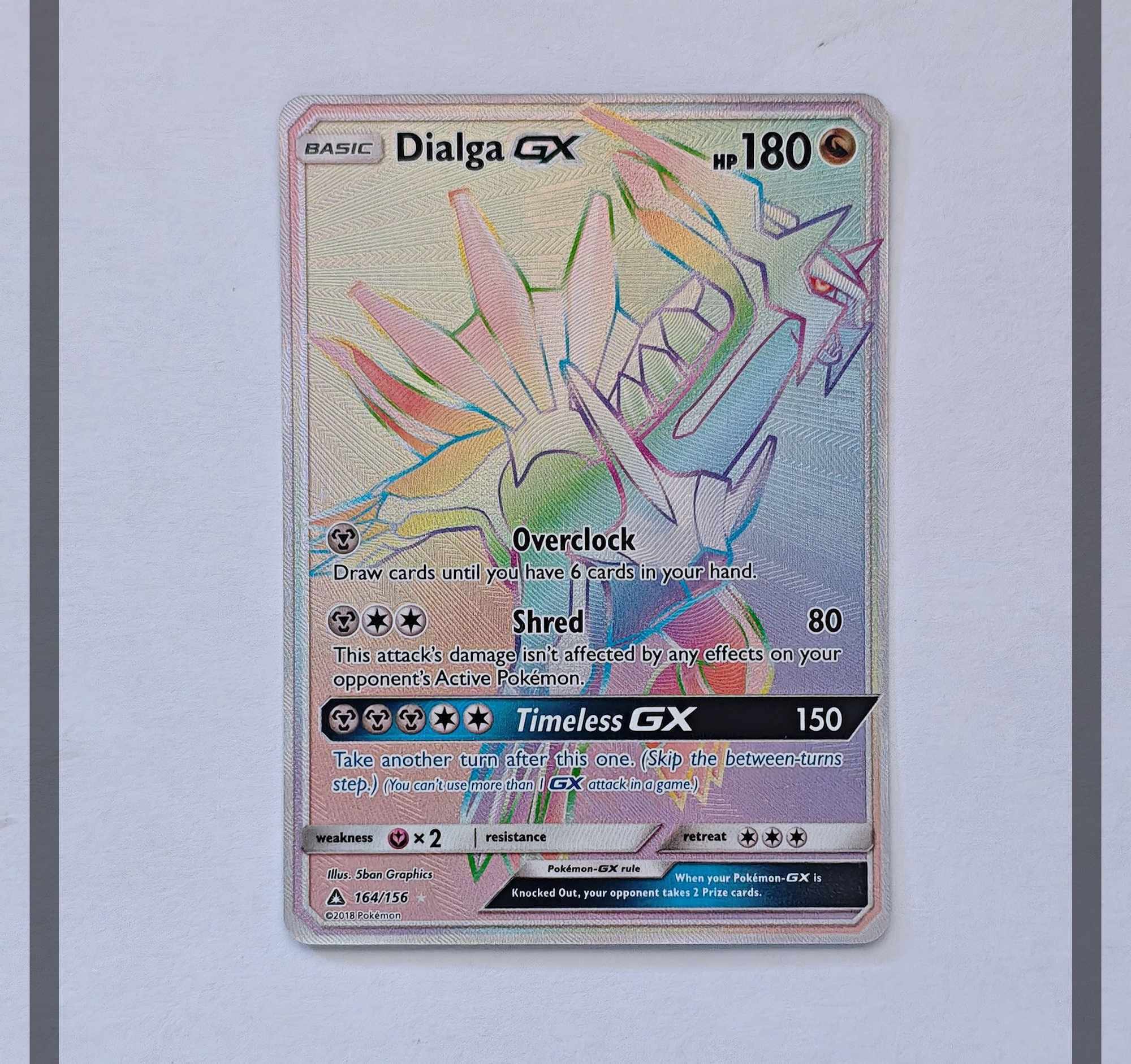 Dialga Gx 164/156 UPR Pokemon ENG-NM