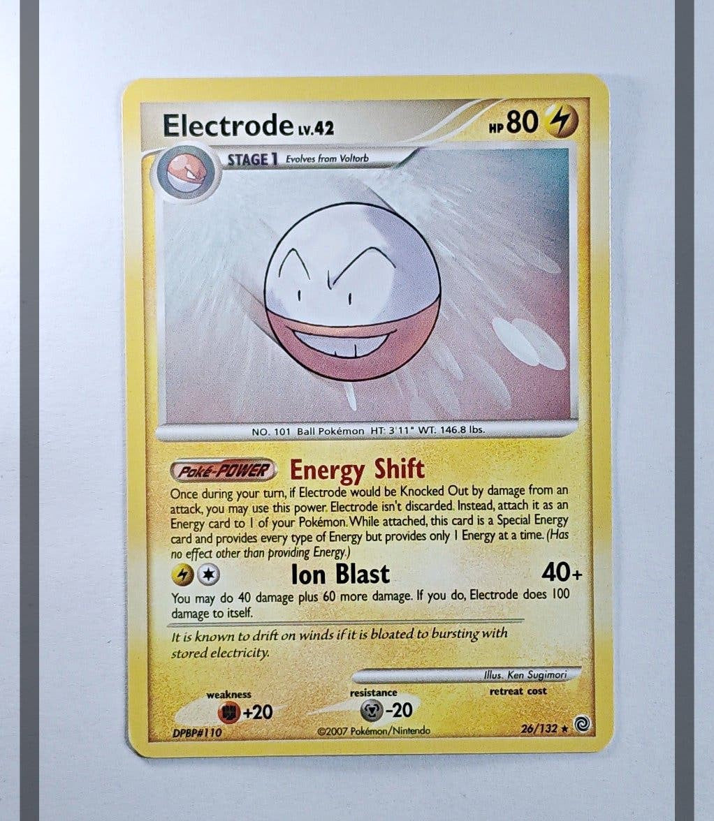 Electrode Lv.42 26/132 SW Pokemon ENG-NM