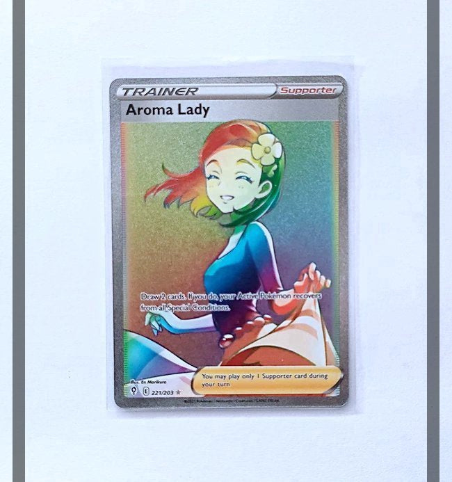 Aroma Lady 221/203 EVS Pokemon ENG-NM