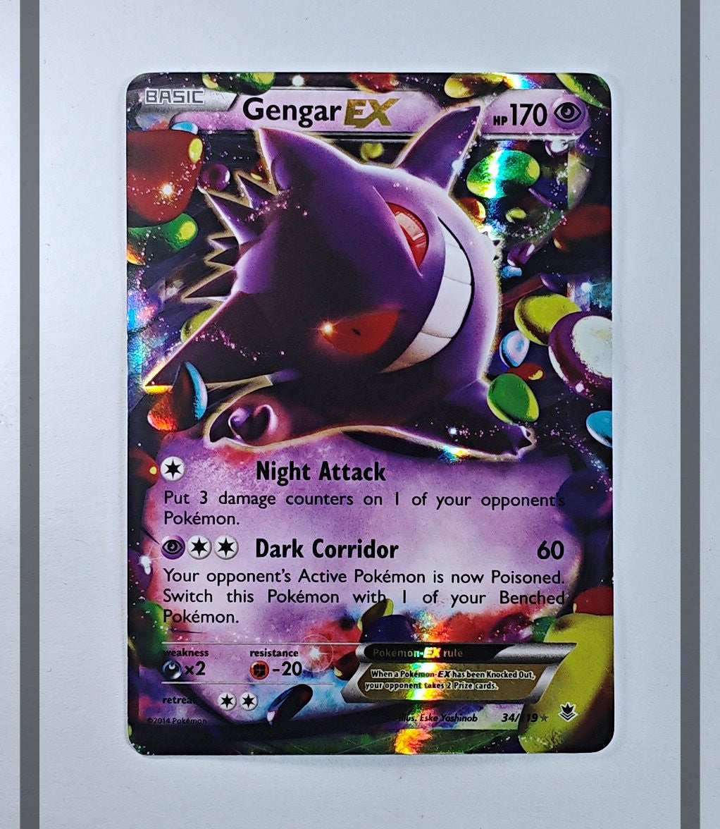 Gengar Ex 34/119 PHF Pokemon ENG-NM