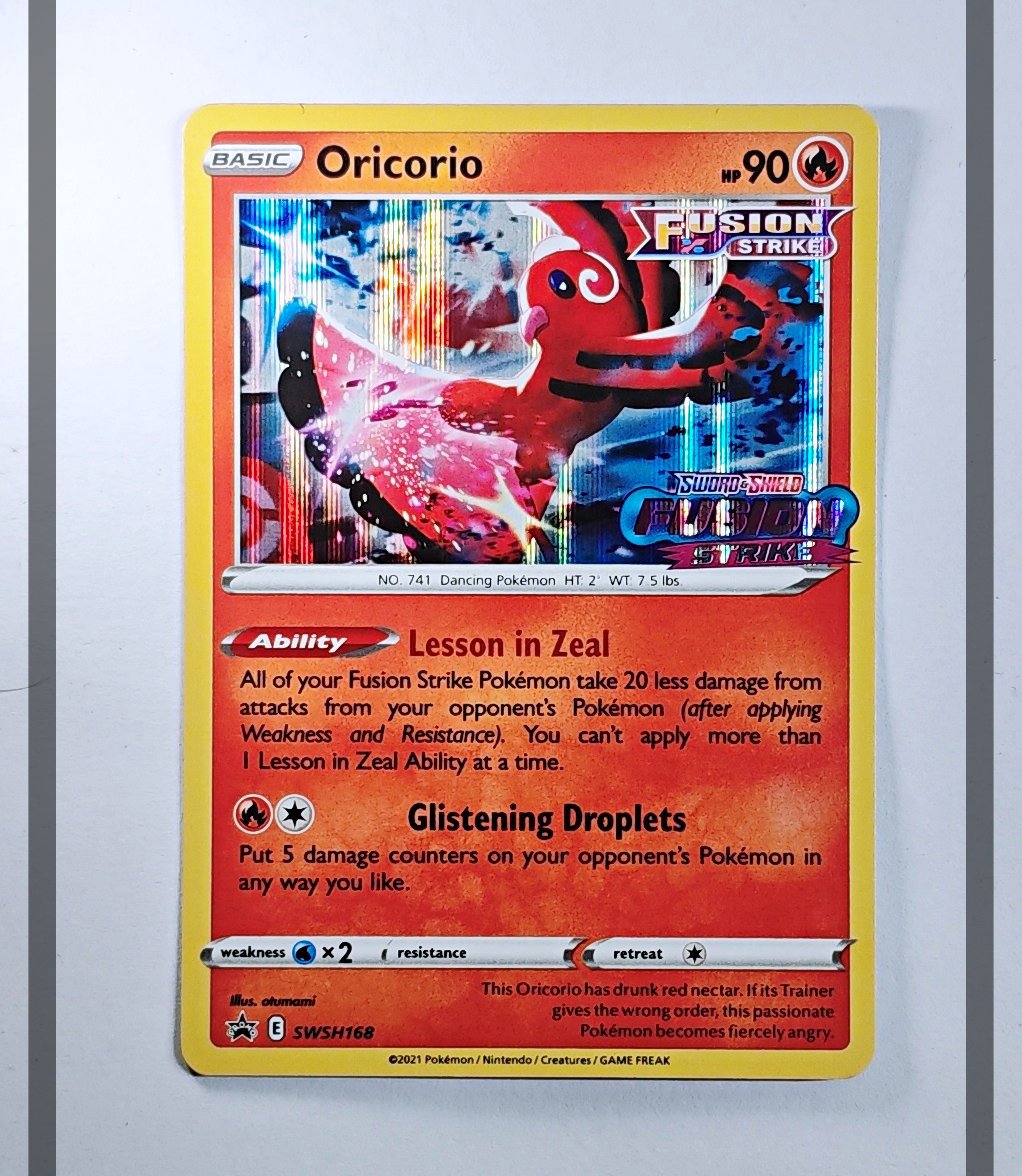 Oricorio SWSH168 Promo Pokemon ENG-NM