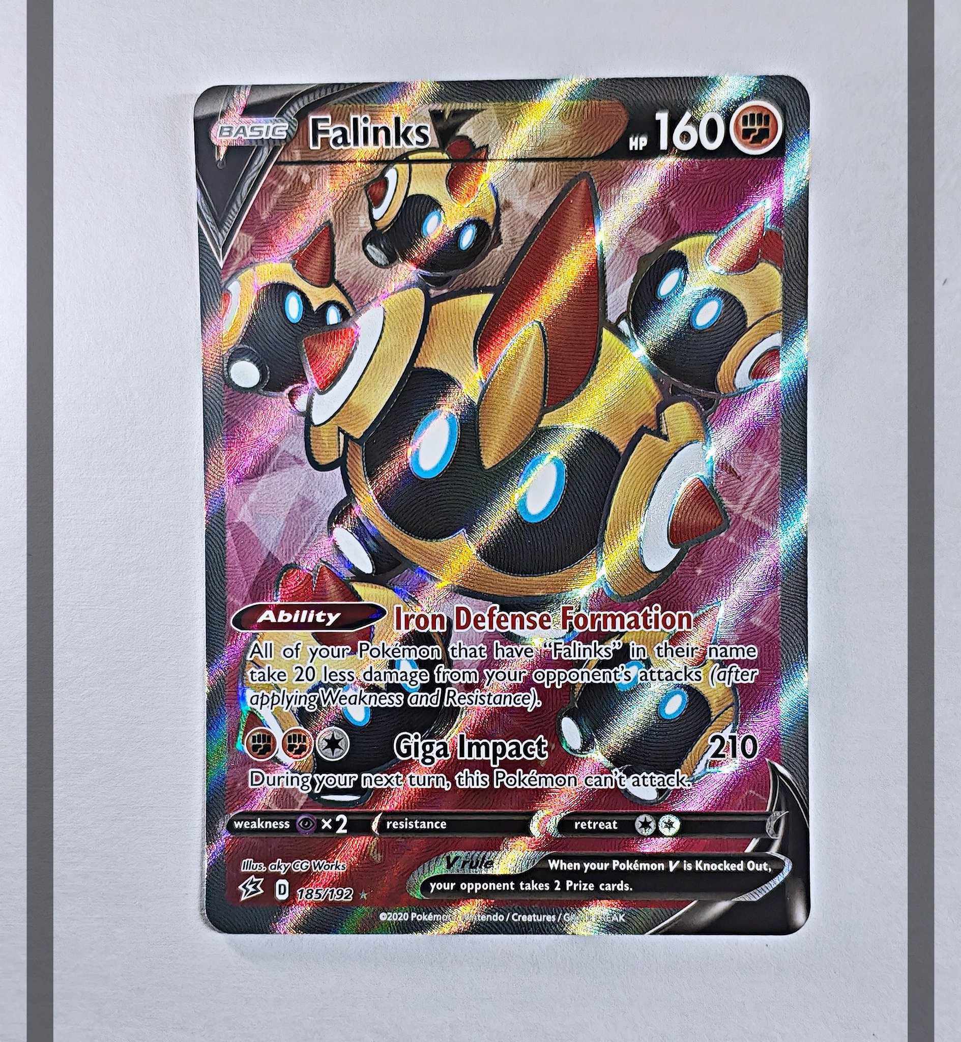 Falinks V 185/192 RCL Pokemon ENG-NM