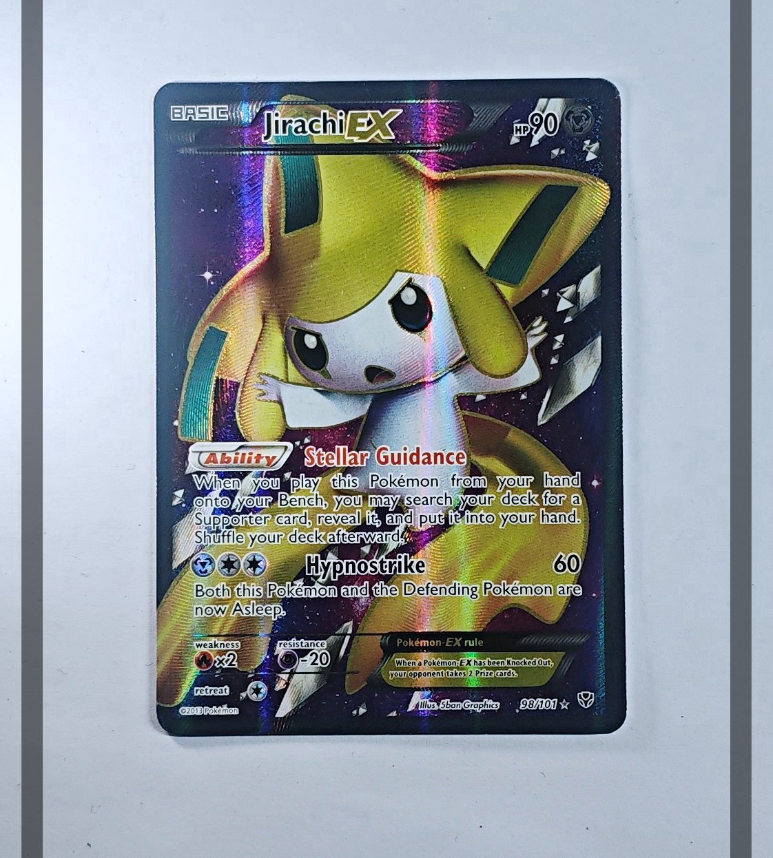 Jirachi Ex 98/101 PLB Pokemon ENG-NM