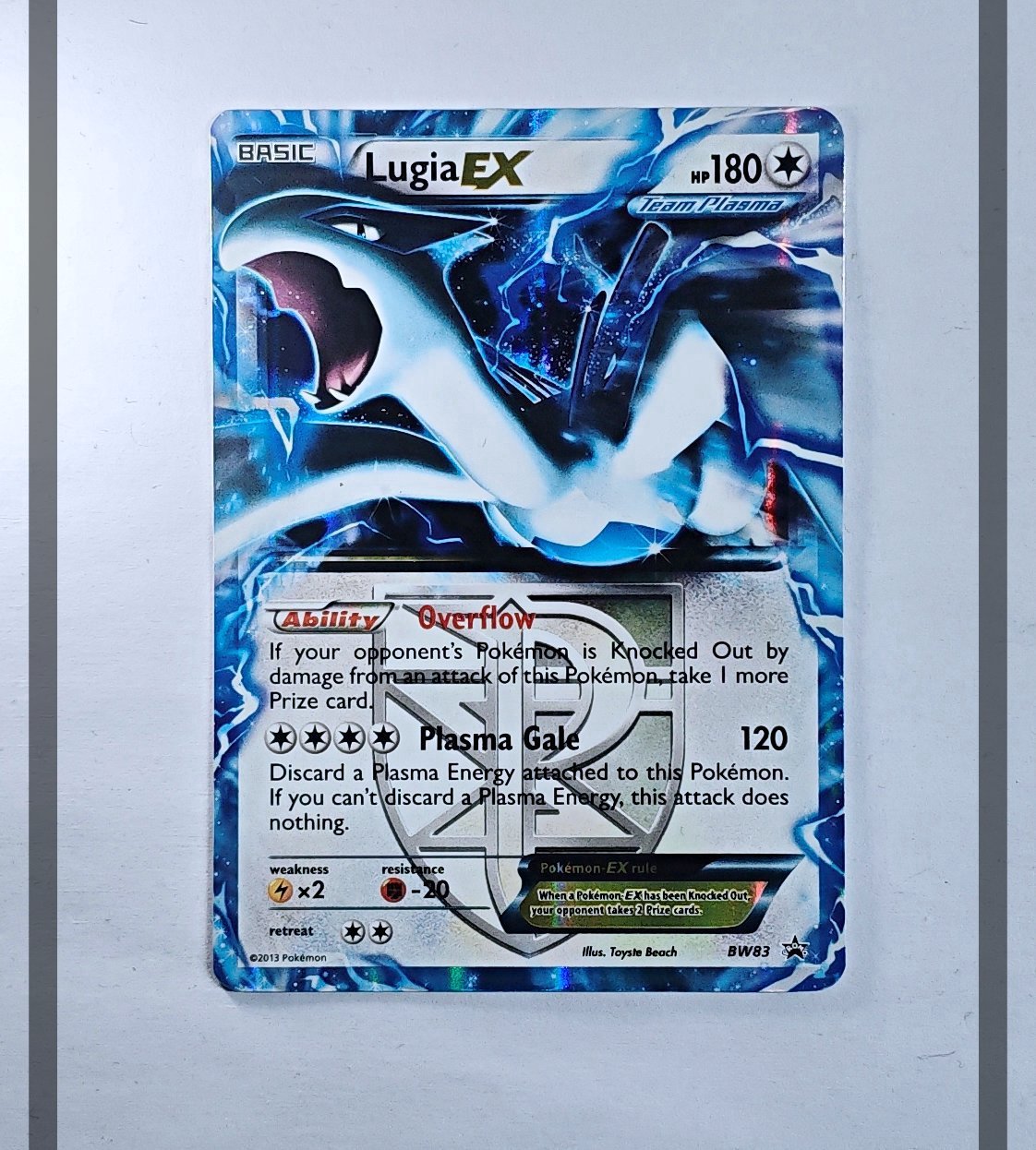 Lugia Ex BW83 Promo Pokemon ENG-NM