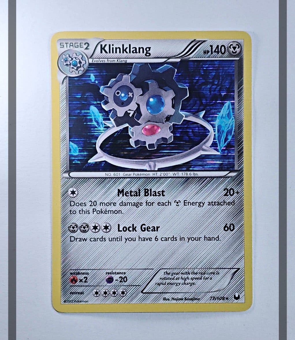 Klinklang 77/108 DEX Pokemon ENG-NM