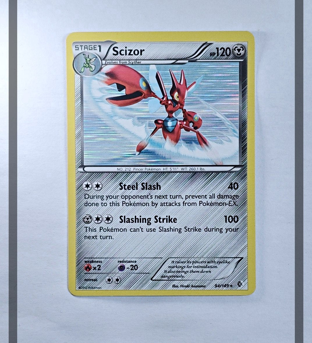 Scizor 94/149 BCR Pokemon ENG-NM
