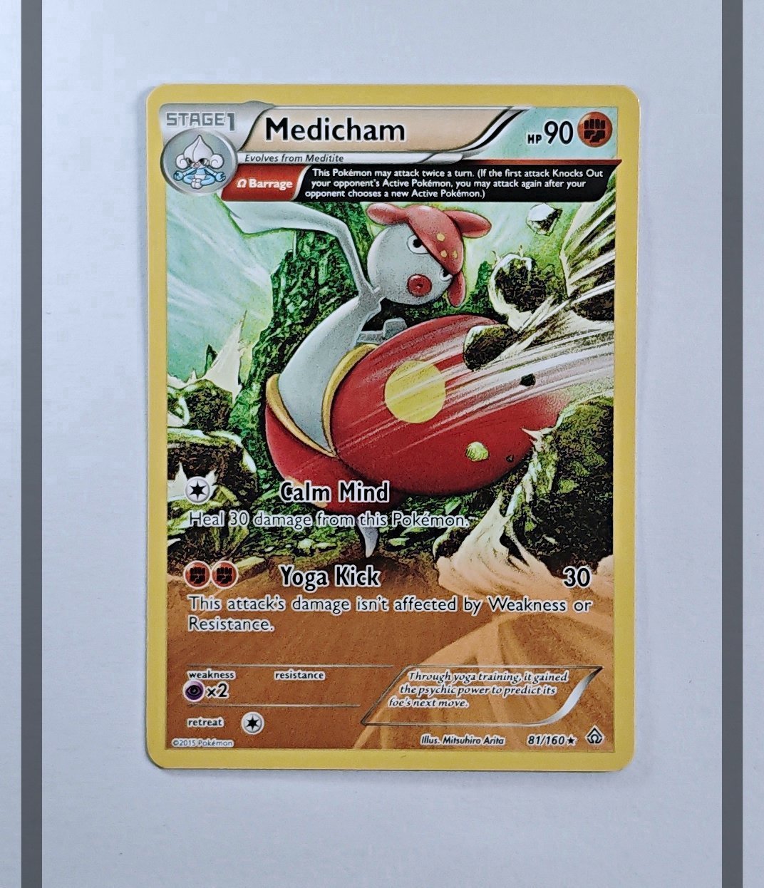 Medicham 81/160 PRC Pokemon ENG-NM