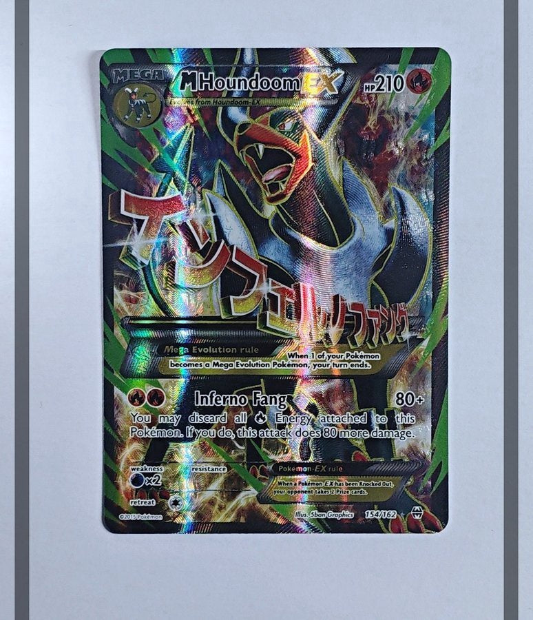 MHoundoom Ex 154/162 BKT Pokemon ENG-NM