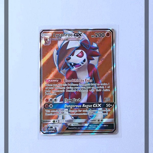 Lycanroc Gx 138/145 GRI Pokemon ENG-NM