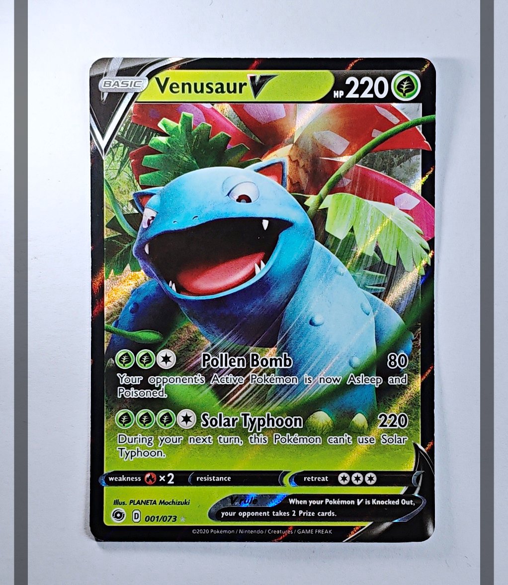 Venusaur V 001/073 CPA Pokemon ENG-NM
