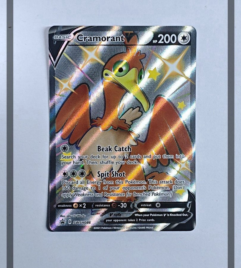 Cramorant V SWSH086 Promo Pokemon ENG/NM
