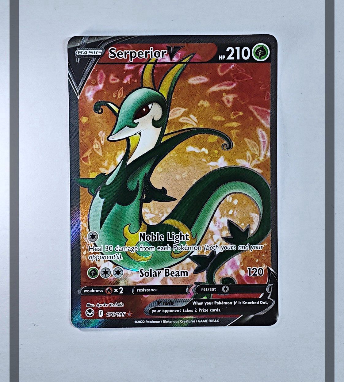 Serperior V 170/195 SIT Pokemon ENG-NM