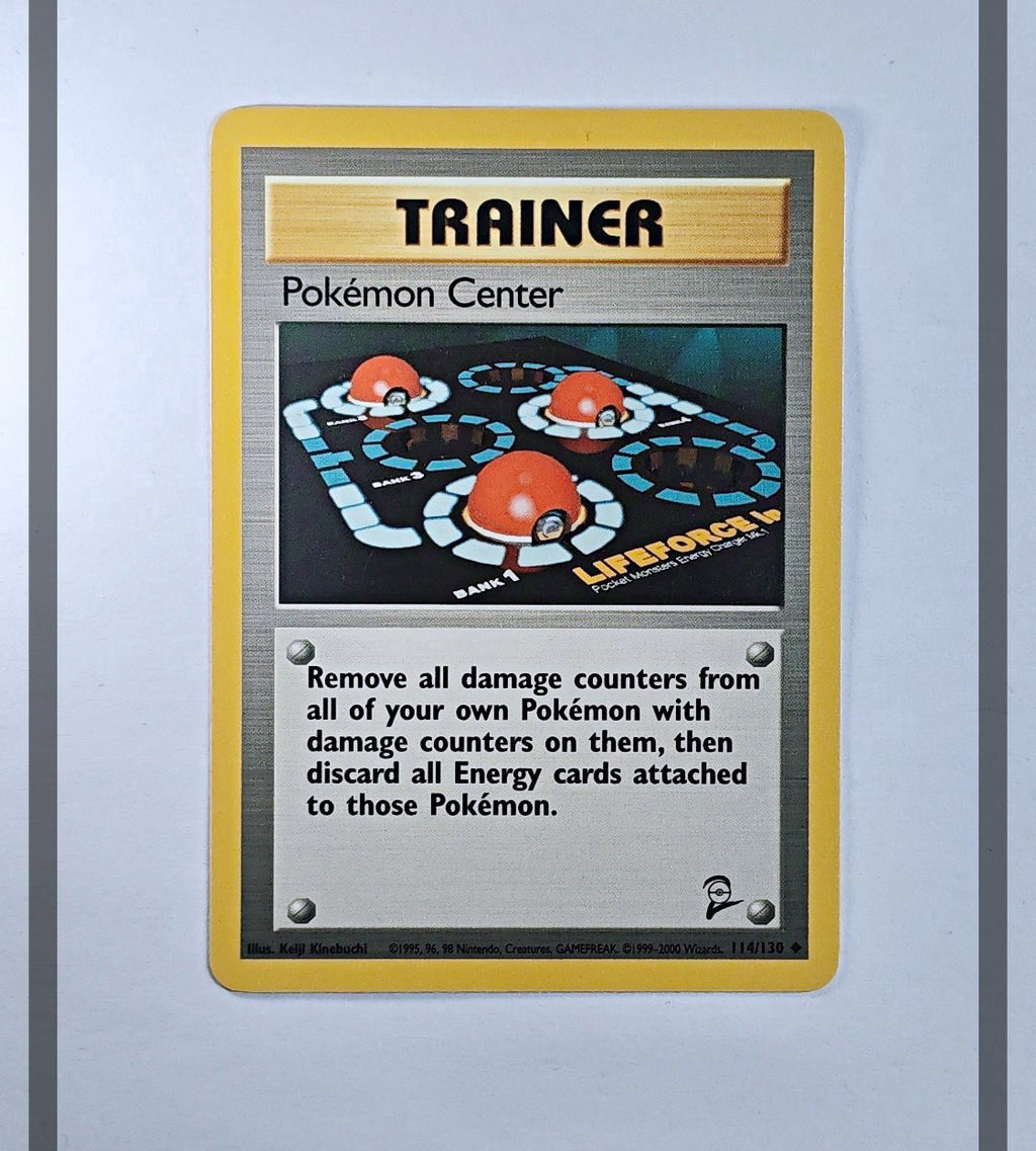 Pokémon Center 114/130 BS2 Pokemon ENG-NM