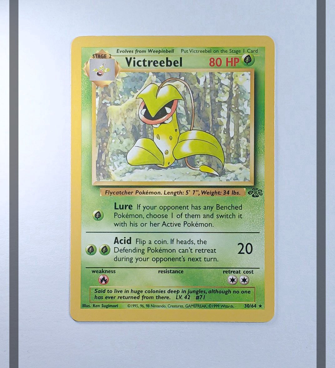 Victreebel 30/64 JU Pokemon ENG-NM
