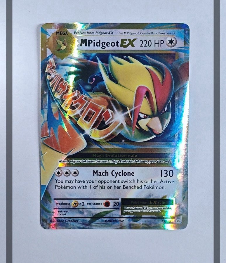 MPidgeot Ex 65/108 EVO Pokemon ENG-NM