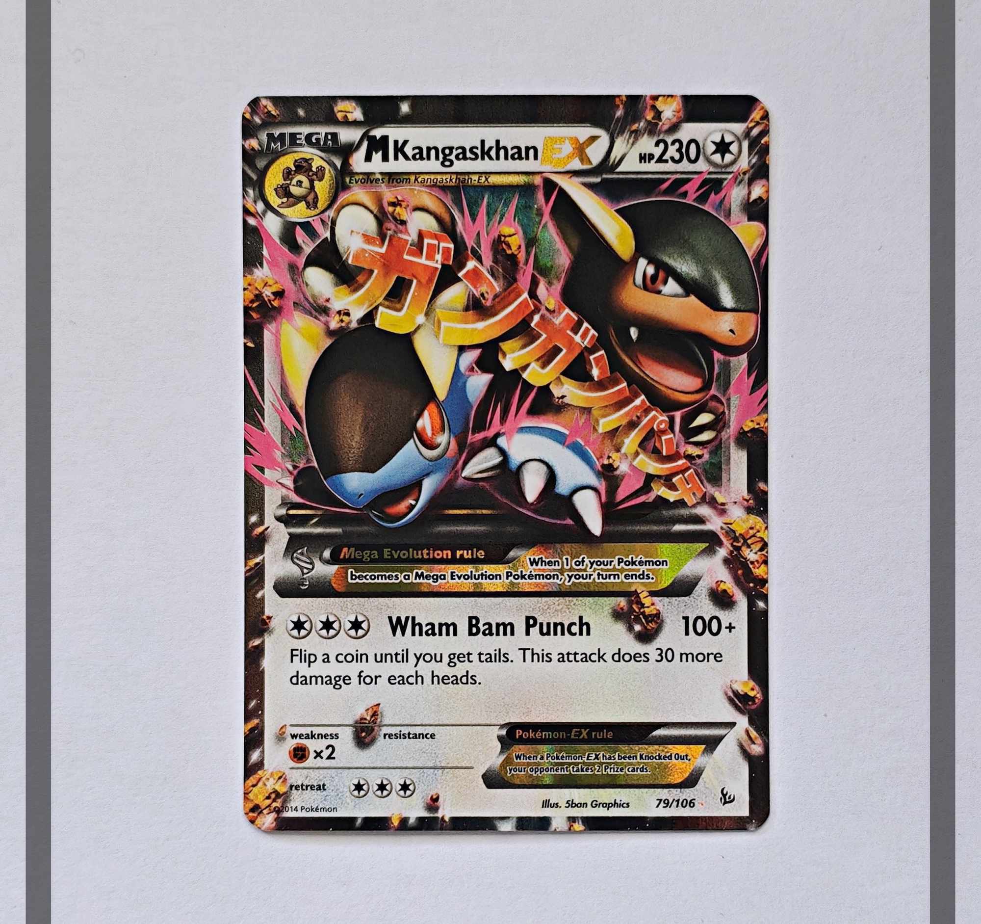 MKangaskhan Ex 79/106 FLF Pokemon ENG-NM