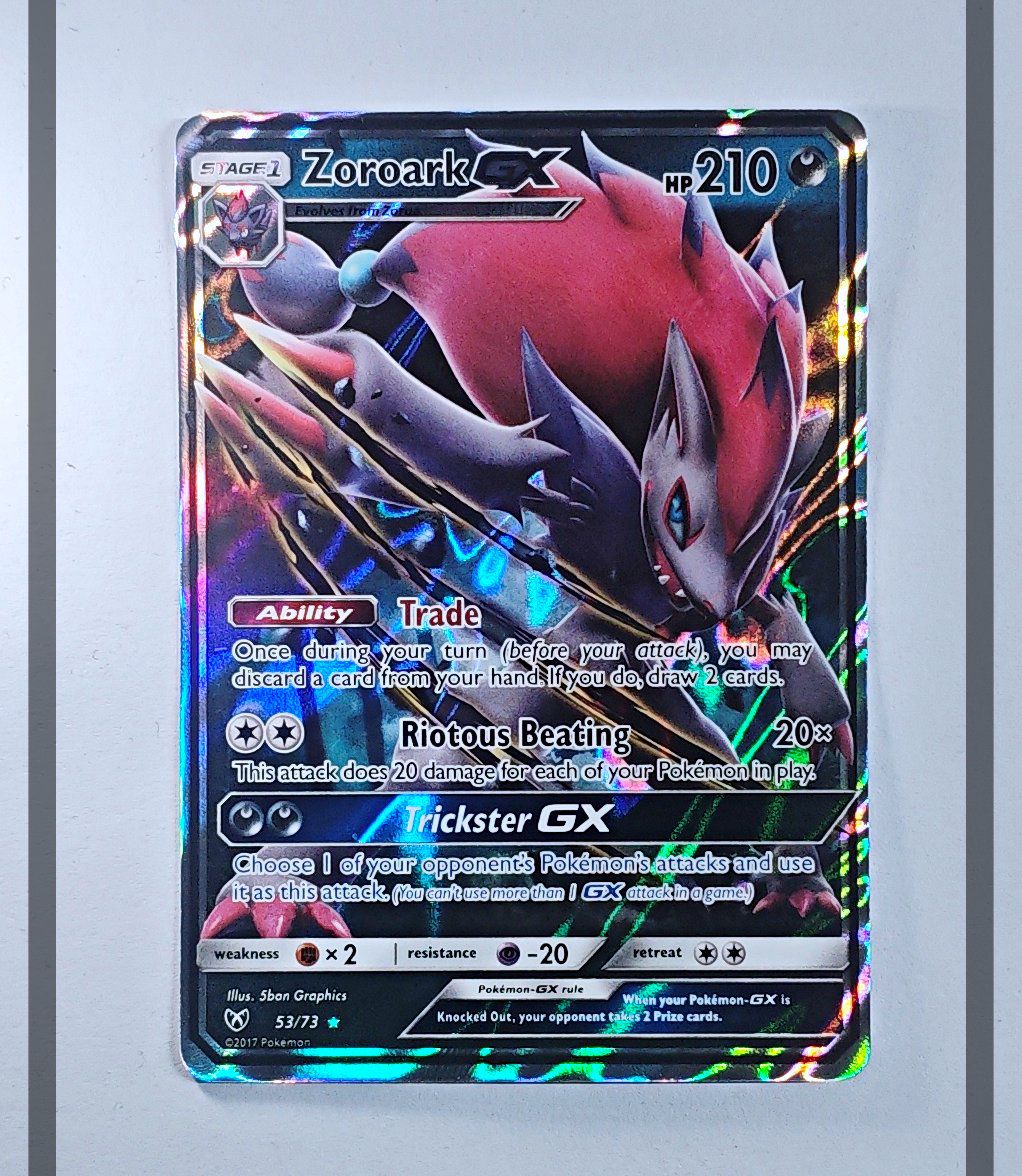 Zoroark Gx 53/73 SLG Pokemon ENG-NM