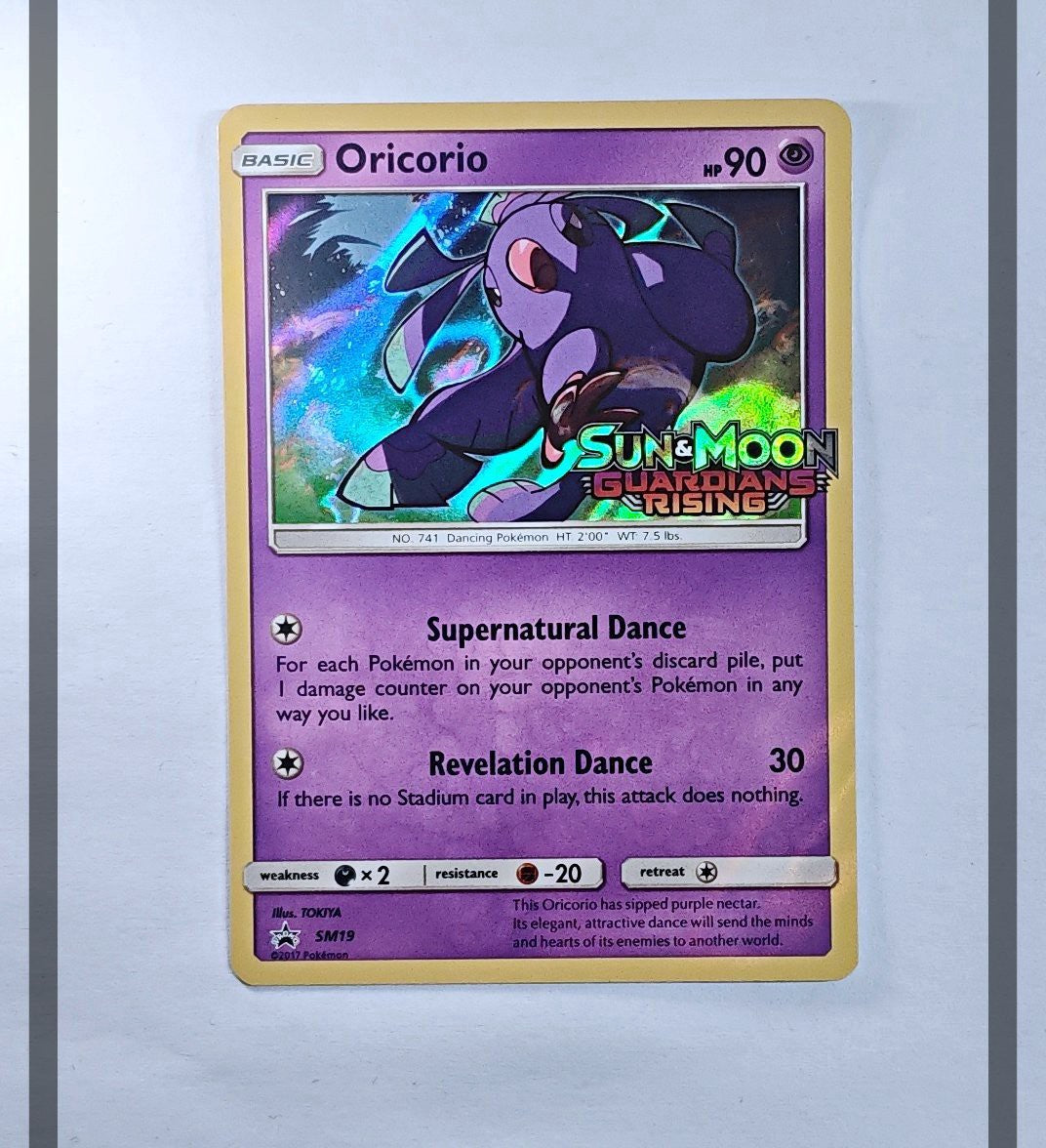 Oricorio SM19 Promo Pokemon ENG-NM