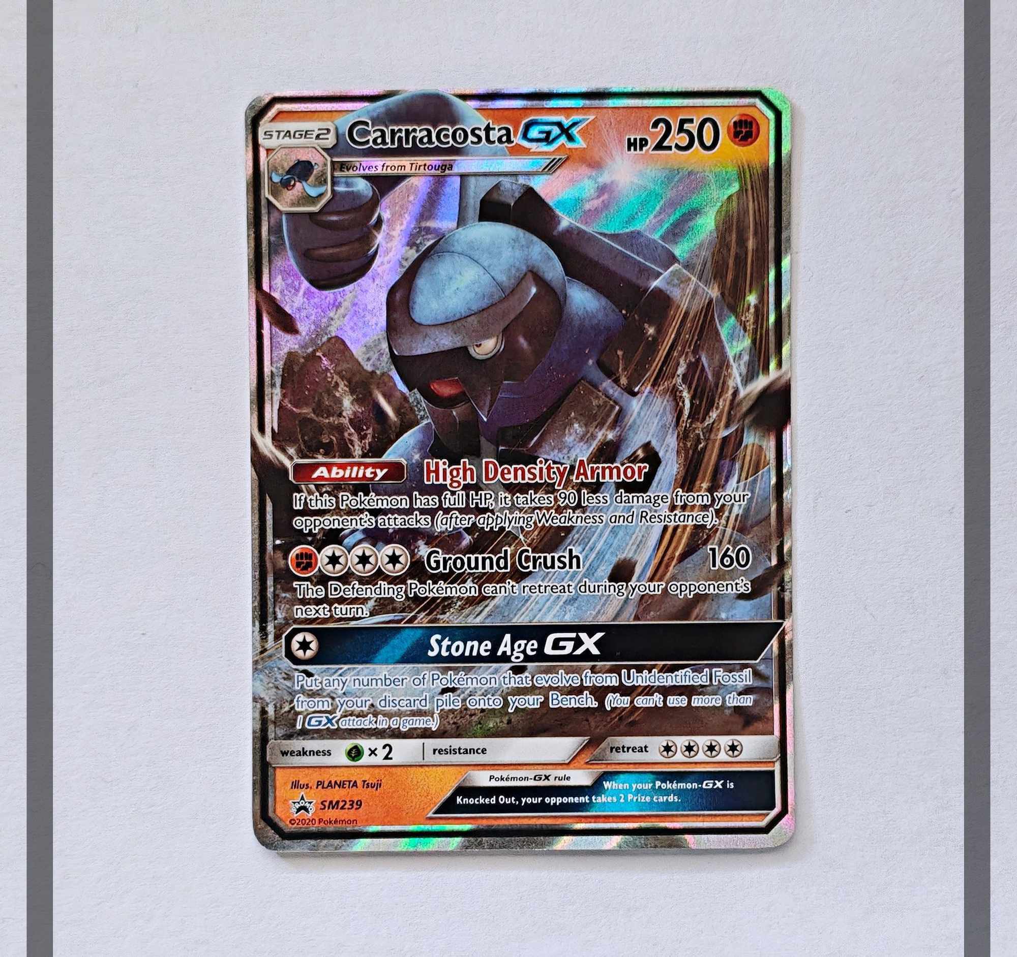 Carracosta Gx SM239 Promo Pokemon ENG-NM