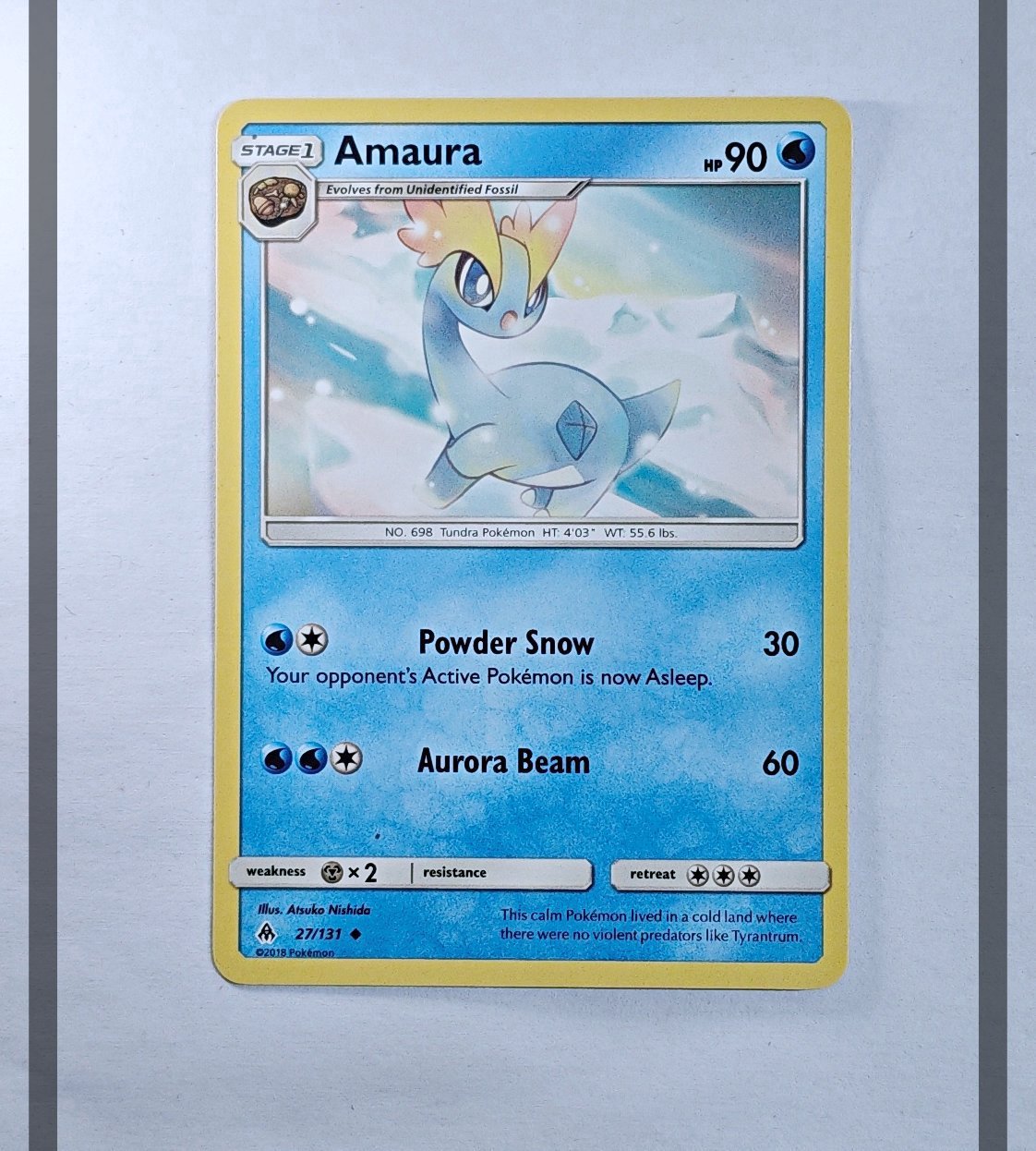 Amaura 27/131 FLI Pokemon ENG-NM