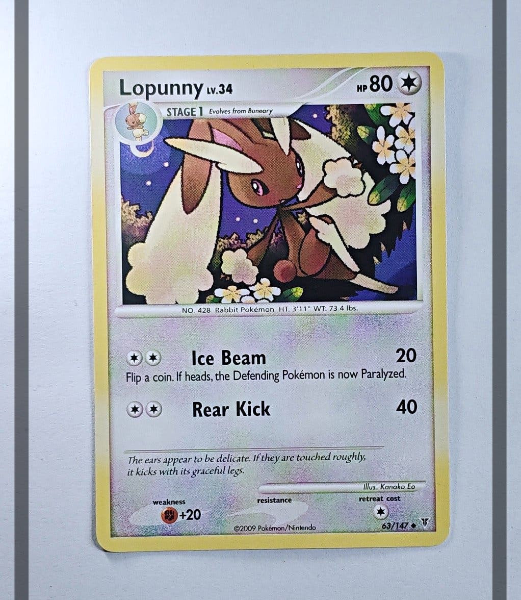 Lopunny Lv.34 63/147 SV Pokemon ENG-NM