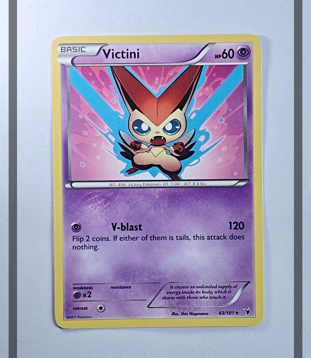 Victini 43/101 NVI Pokemon ENG-NM