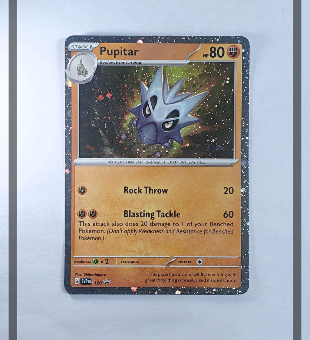 Pupitar SVP120 Cosmos Holo Promo Pokemon ENG-NM
