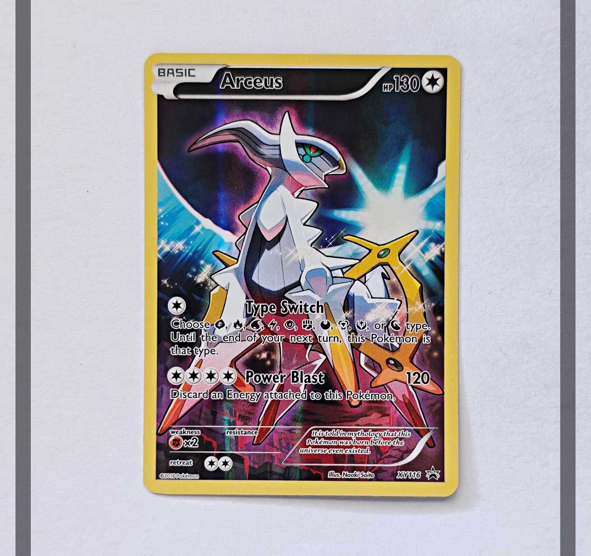 Arceus XY116 Promo Pokemon ENG-NM