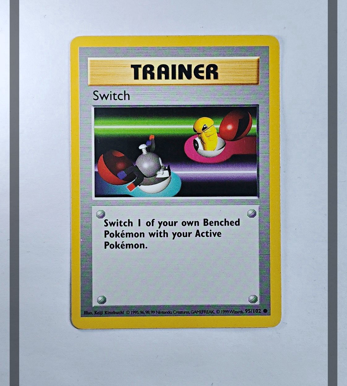 Switch 95/102 Base Set Shadowless Pokemon ENG-LP