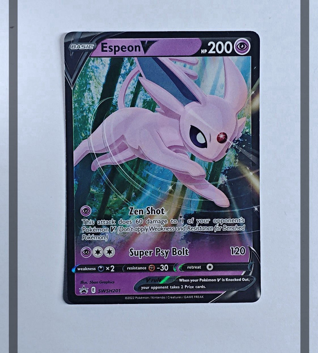 Espeon V SWSH201 Promo Pokemon ENG-NM