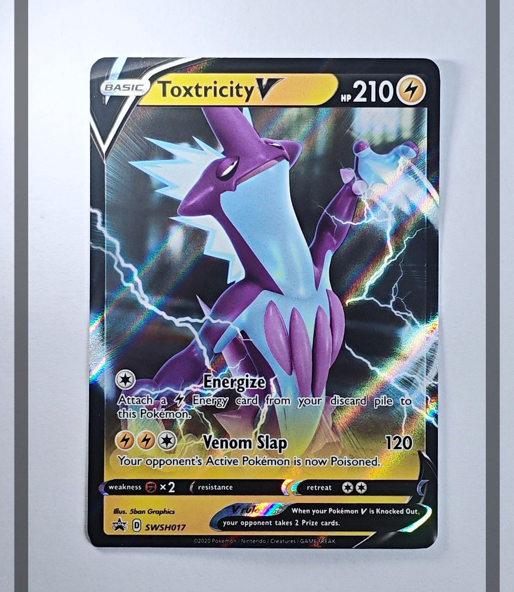 Toxtricity V SWSH017 Promo Pokemon ENG-NM