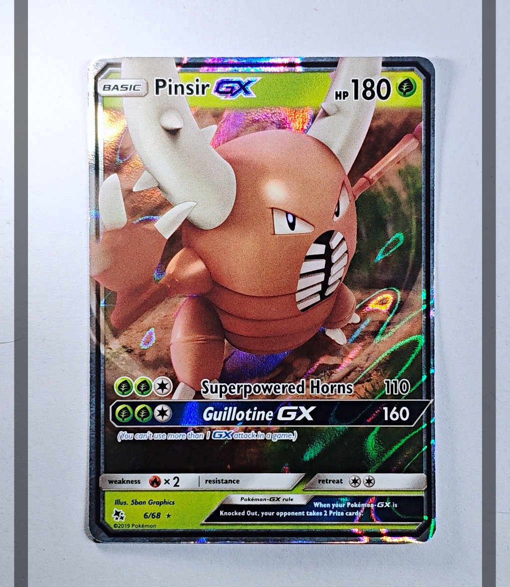 Pinsir Gx 6/68 HIF Pokemon ENG-NM
