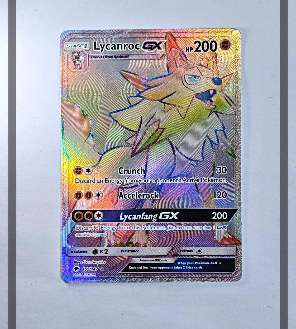 Lycanroc Gx 155/147 BUS Pokemon ENG-NM