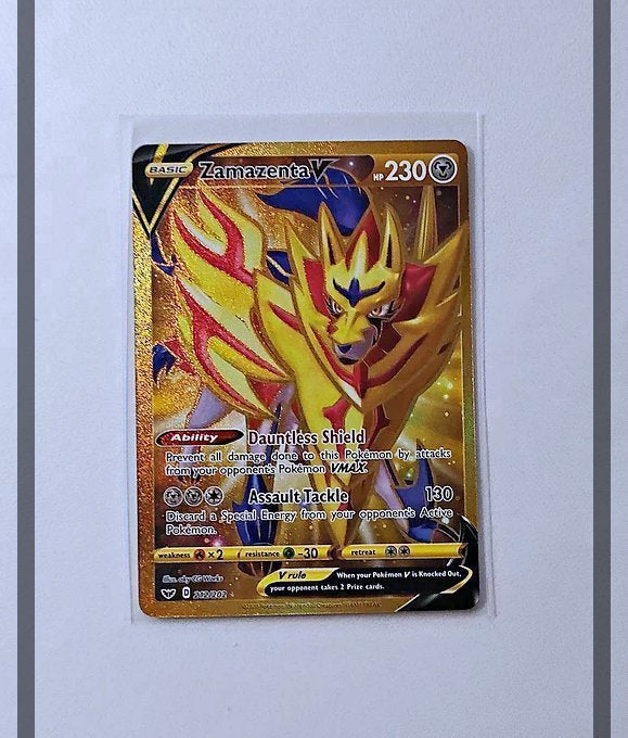 Zamazenta V 212/202 SSH Pokemon ENG-NM