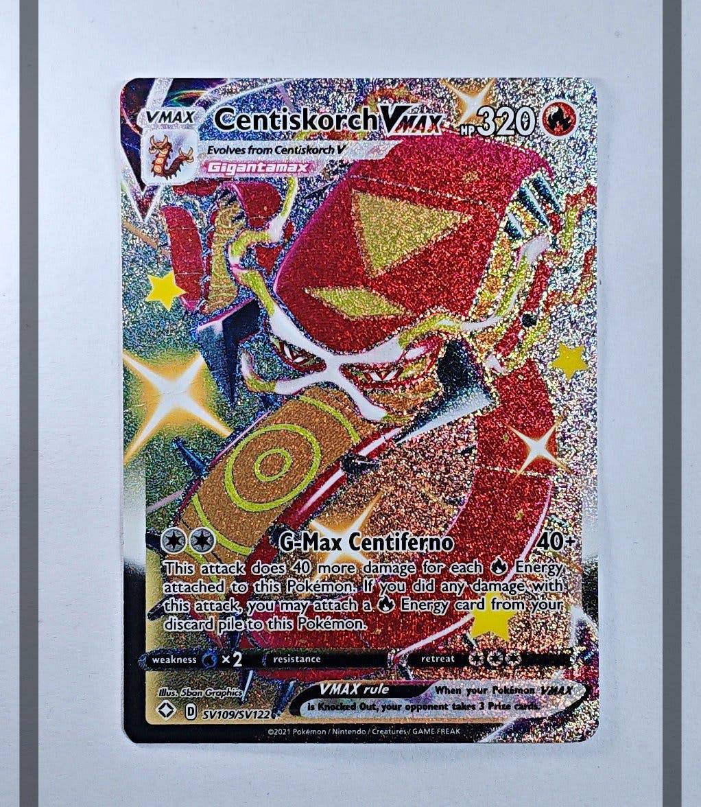 Centiskorch Vmax SV109/SV122 SHF Pokemon ENG-NM