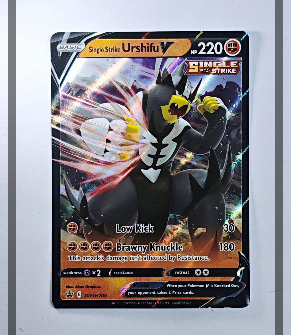 Single Strike Urshifu V SWSH106 Promo Pokemon ENG
