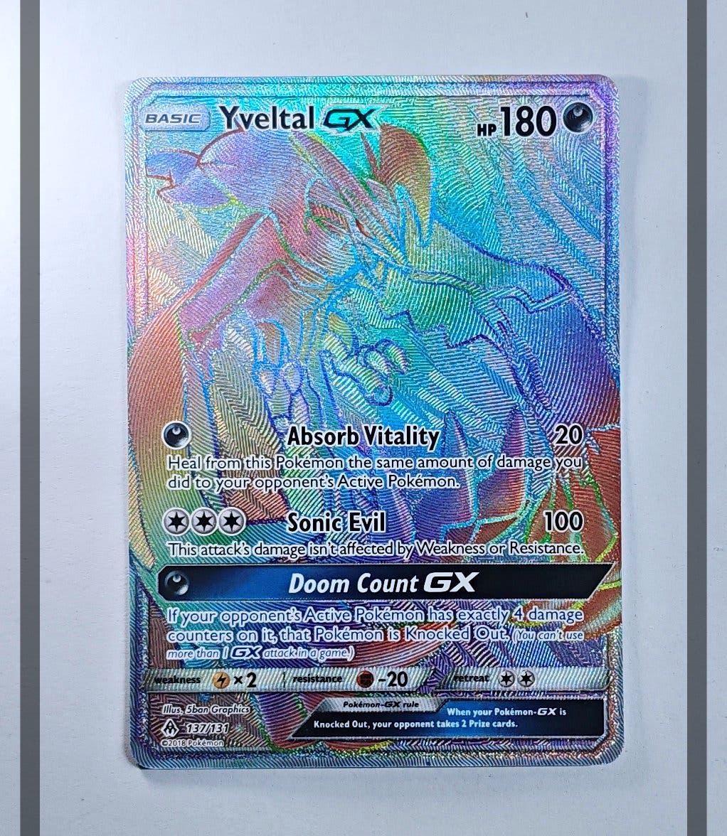 Yveltal Gx 137/131 FLI Pokemon ENG-NM