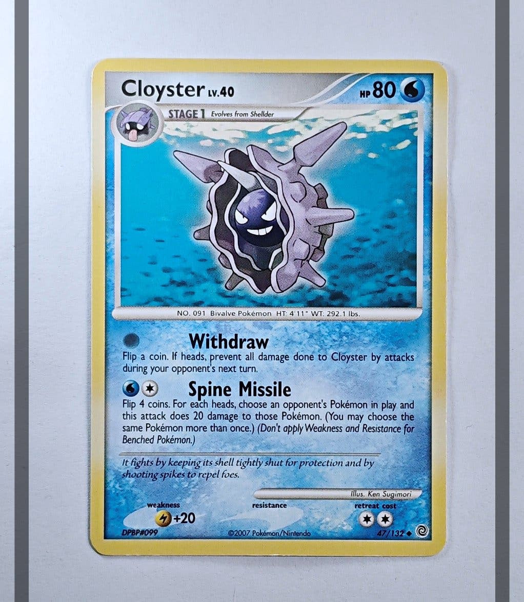 Cloyster Lv.40 47/132 SW Pokemon ENG-LP