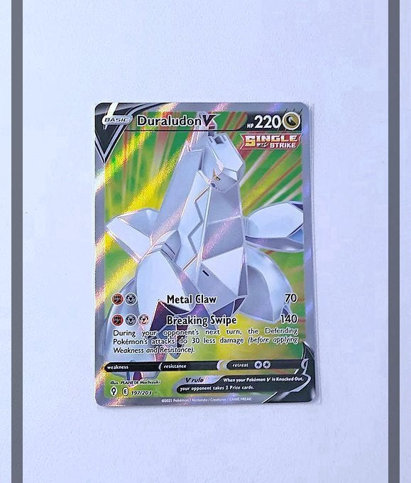Duraludon V 197/203 EVS Pokemon ENG-NM