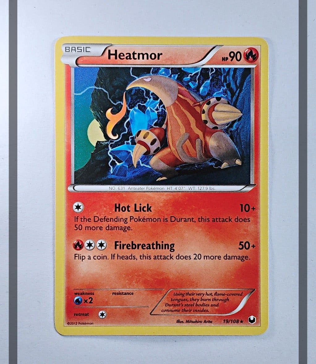 Heatmor 19/108 DEX Pokemon ENG-NM