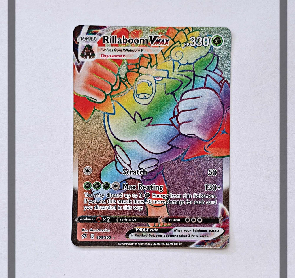 Rillaboom Vmax 193/192 RCL Pokemon ENG-NM