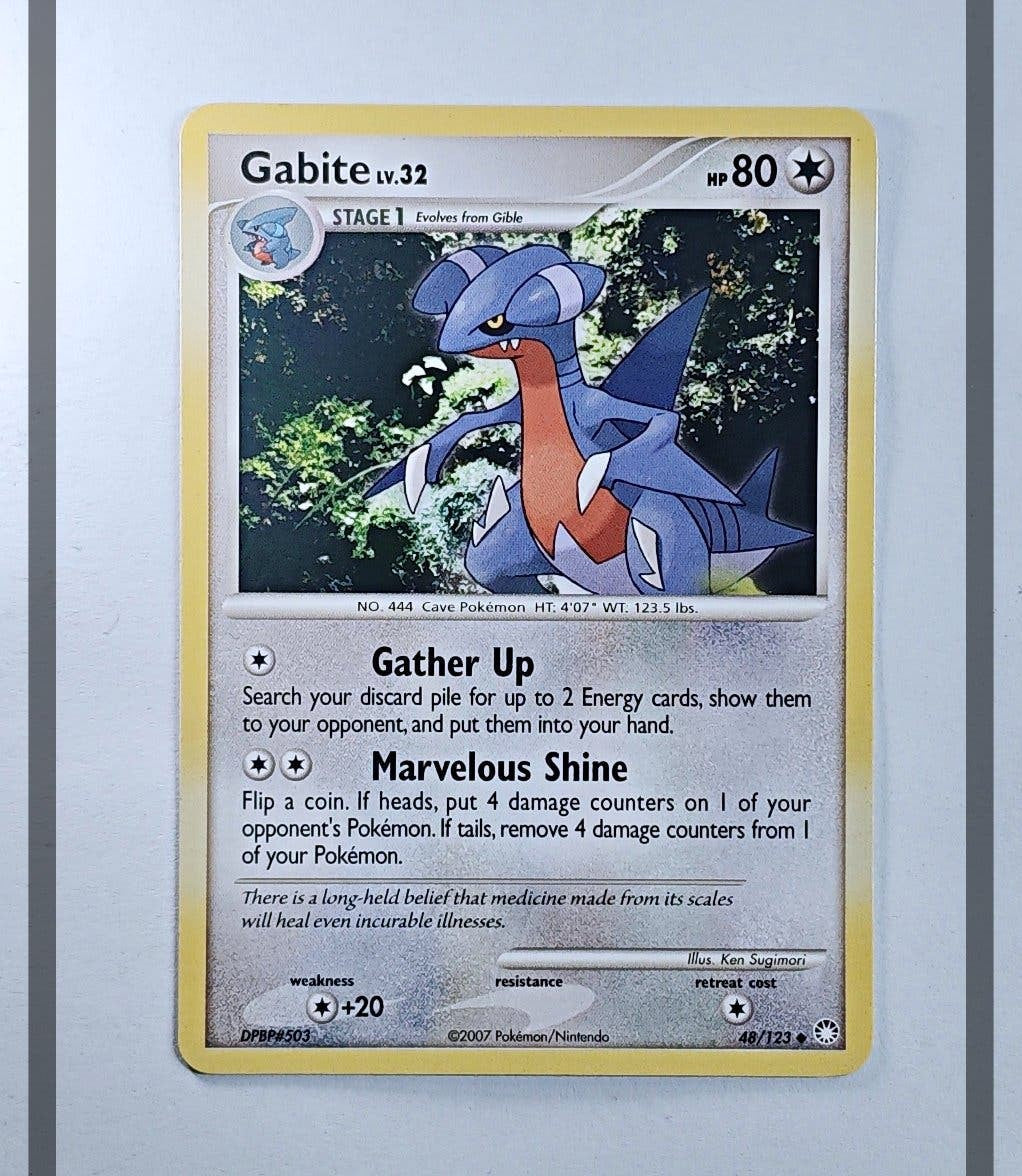 Gabite Lv.32 48/123 MT Pokemon ENG-NM
