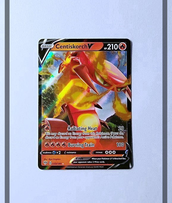 Centiskorch V 033/189 DAA Pokemon ENG-NM