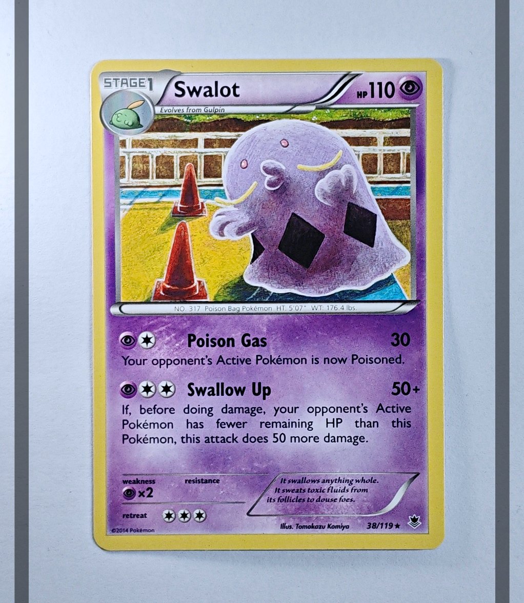 Swalot 38/119 PHF Pokemon ENG-NM