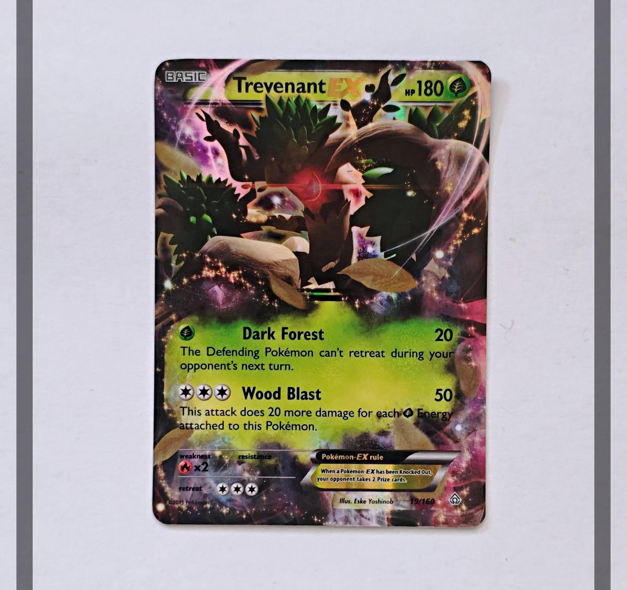 Trevenant Ex 19/160 PRC Pokemon ENG-NM