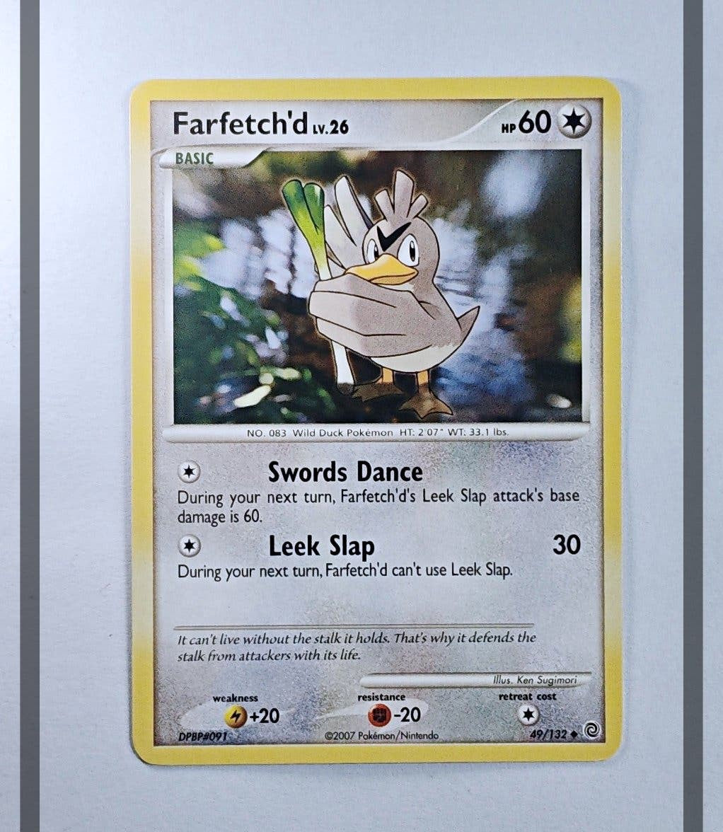 Farfetch'd Lv.27 49/132 SW Pokemon ENG-NM