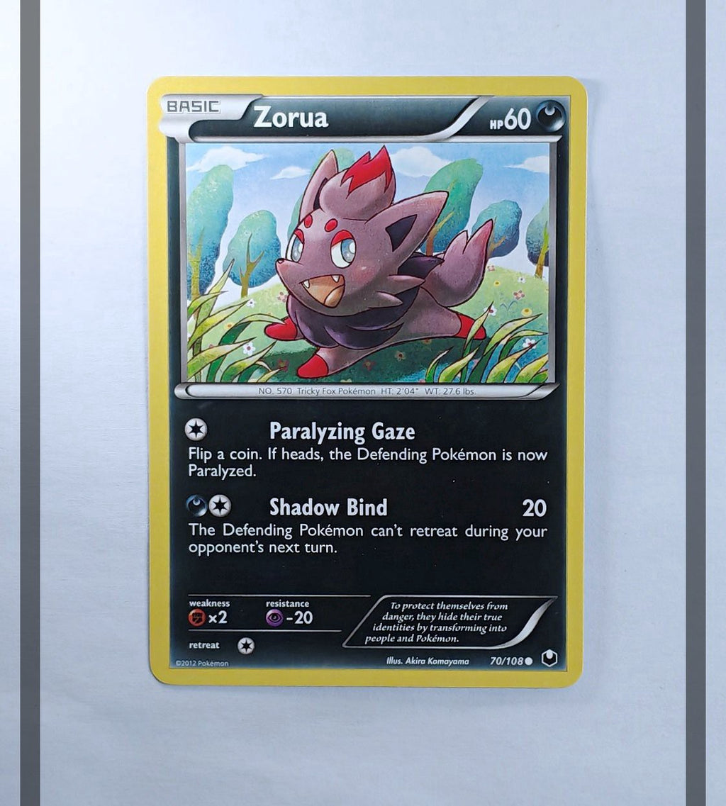 Zorua 70/108 DEX Pokemon ENG-NM