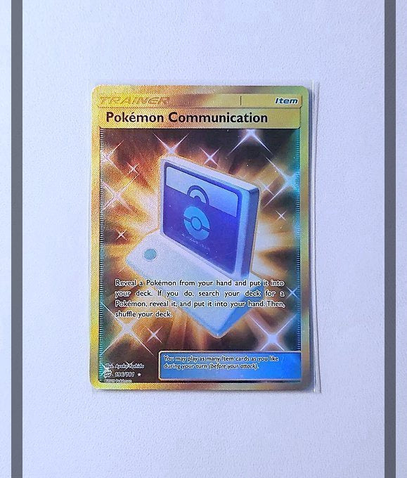 Pokemon Communication 196/181 TEU Pokemon ENG-NM